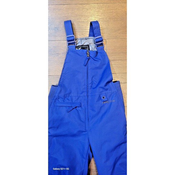 Arctix Kids Youth Snowpants Insulated Bib Overalls SZ XS 4-6X Blue Ski Snowboard - Picture 2 of 7